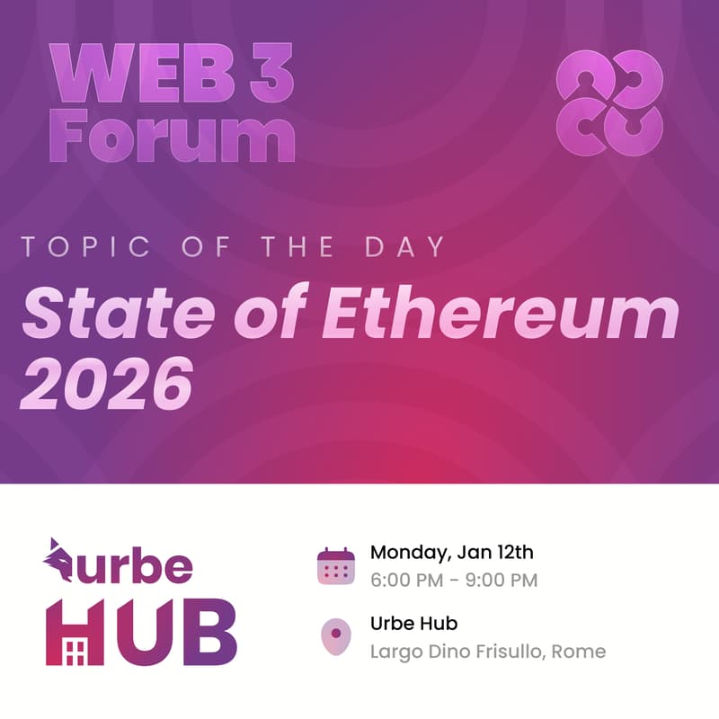Cover Image for Web3 Forum - State of Ethereum 2026