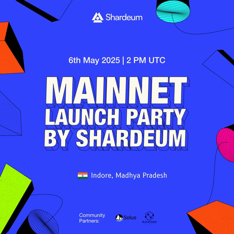 Cover Image for Shardeum Launch Party - Indore,Madhya Pradesh