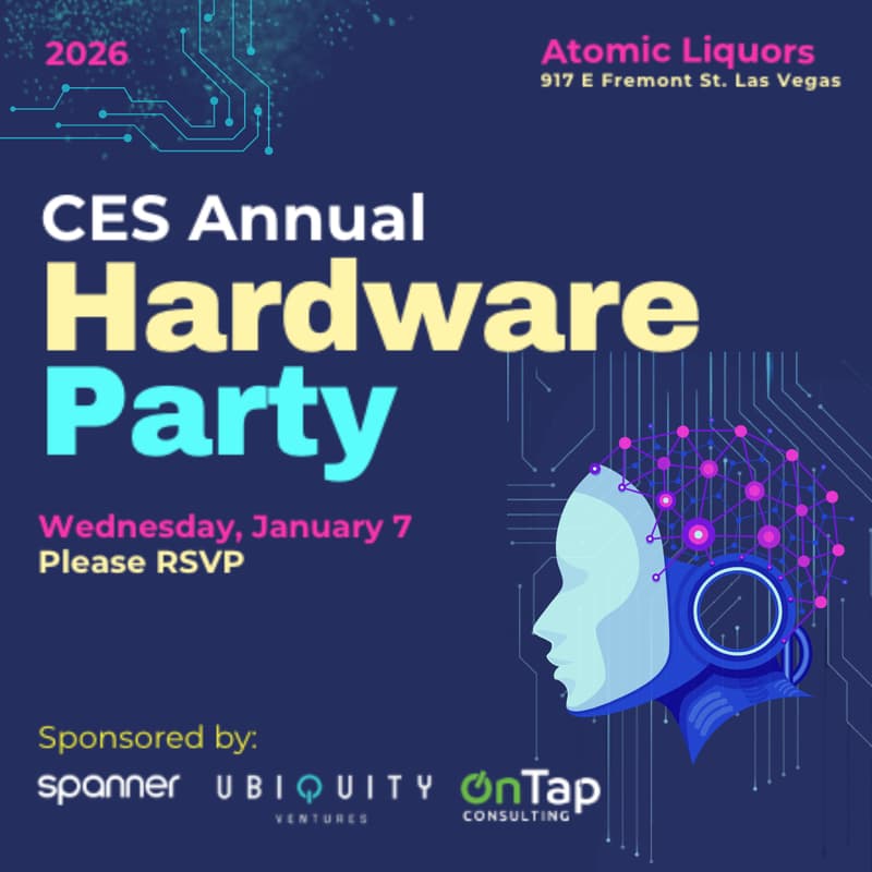Cover Image for Spanner | Ubiquity Ventures | On Tap Consulting CES Annual Hardware Party 2026