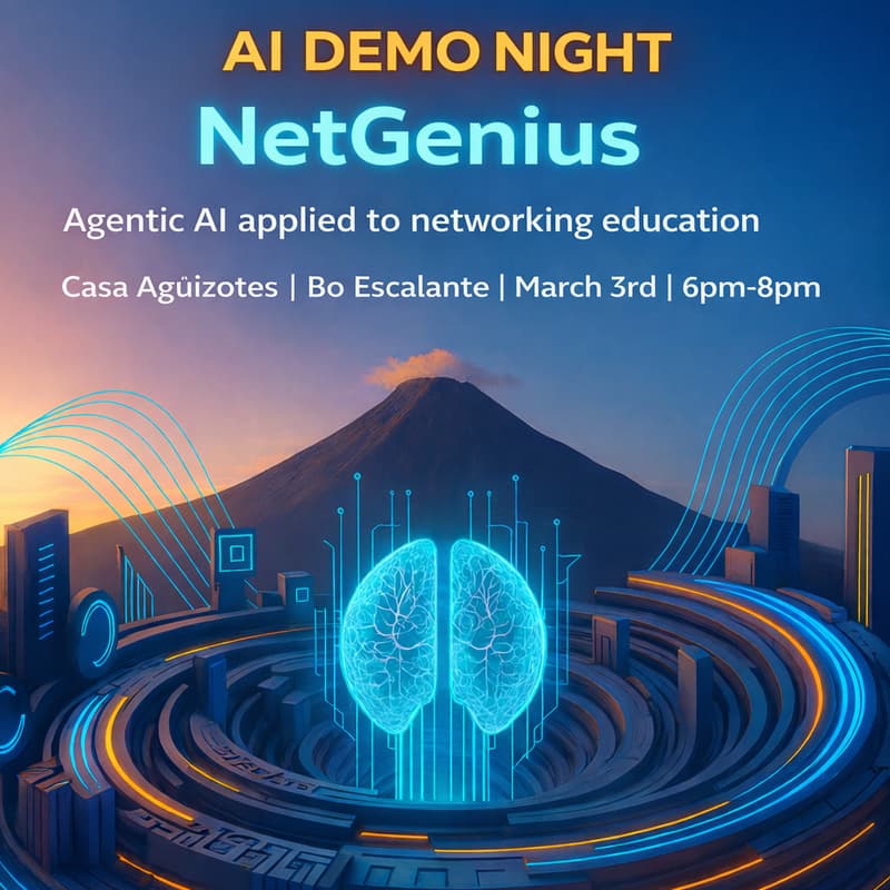 Cover Image for Costa Rica DEMO Night: NetGenius