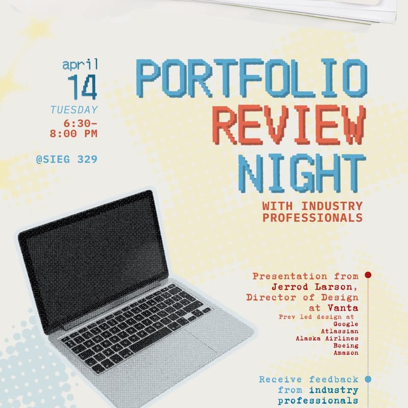 Cover Image for Portfolio Review Night with Industry Professionals