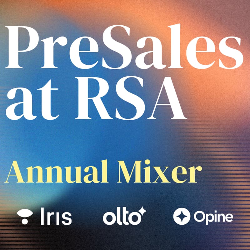 Cover Image for PreSales at RSA: Annual Mixer