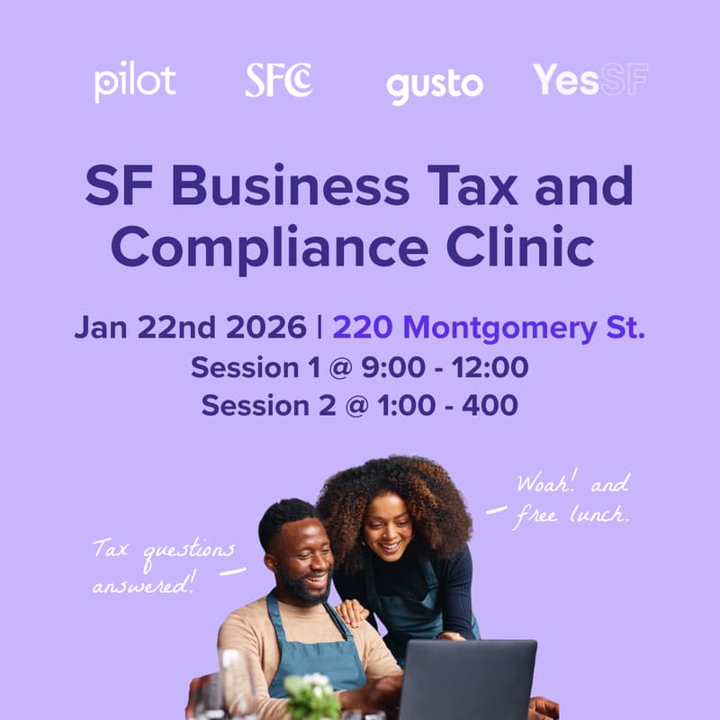 Cover Image for SF Business Tax & Compliance Clinic