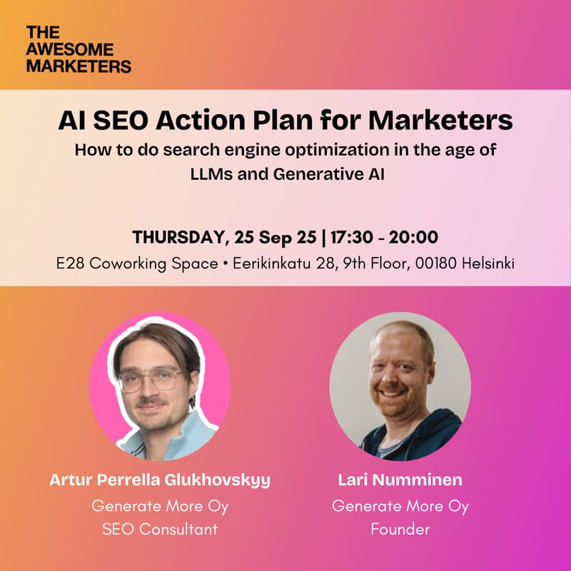 Cover Image for AI SEO Action Plan for Marketers