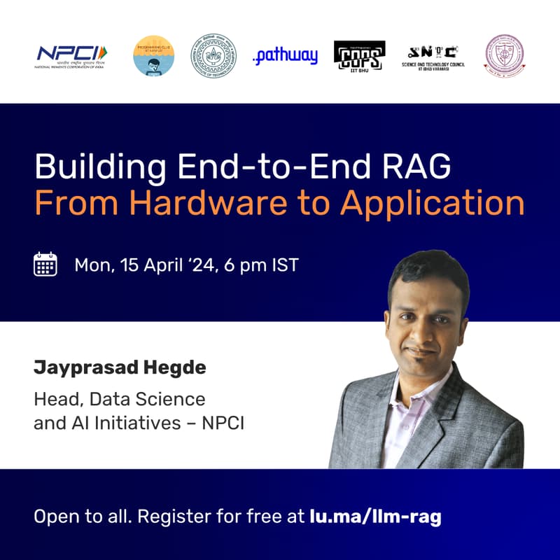Cover Image for Building End to End RAG: From Hardware to Application