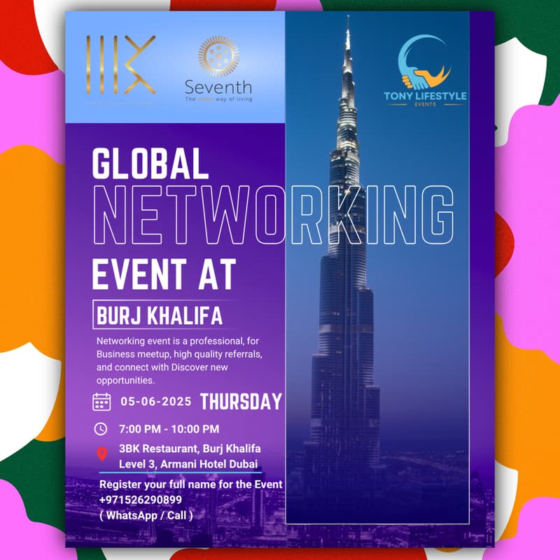 Cover Image for Global Networking Event At Burj Khalifa