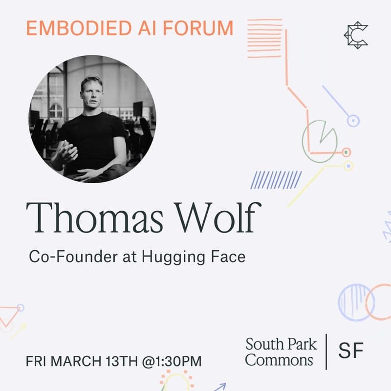 Cover Image for Fireside Chat with Thomas Wolf, Hugging Face