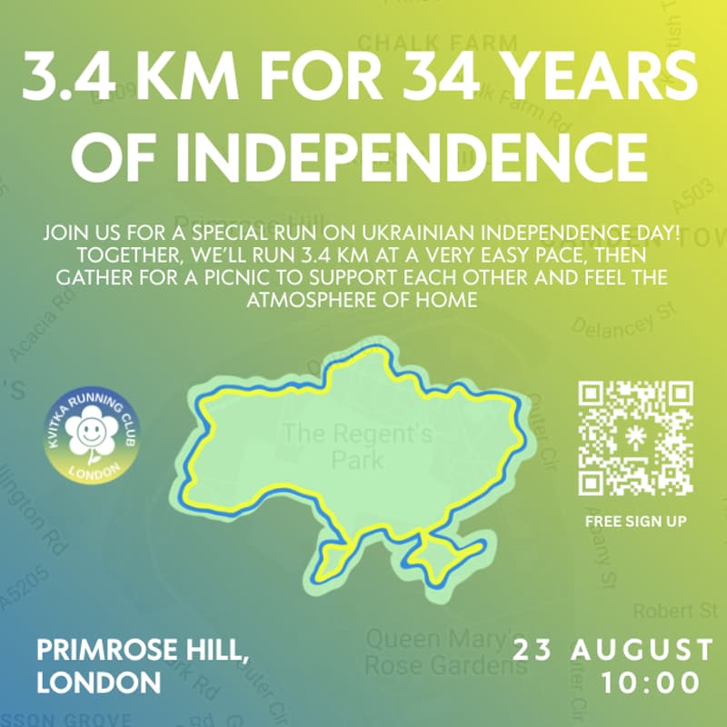 Cover Image for Special run: Independence day of Ukraine 🇺🇦
