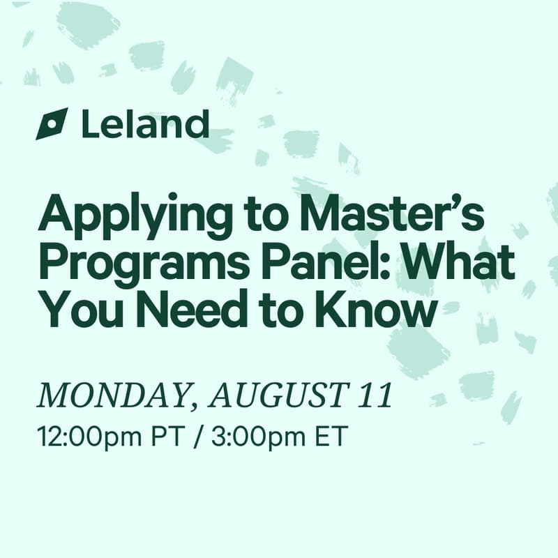 Cover Image for Applying to Master’s Programs Panel: What You Need to Know
