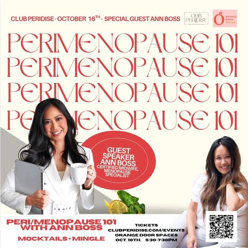 Cover Image for Club Peridise- Perimenopause 101 Mix & Mingle