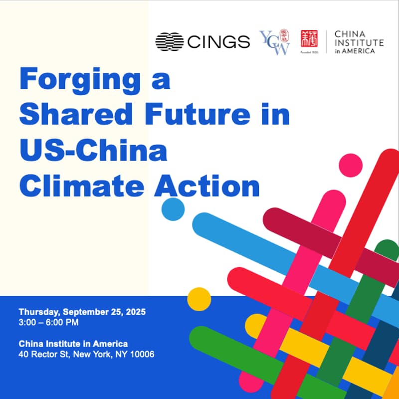 Cover Image for Forging a Shared Future in US-China Climate Action