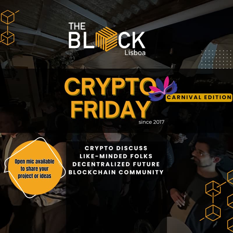 Cover Image for Crypto Friday Carnival Edition @ The Block Lisboa
