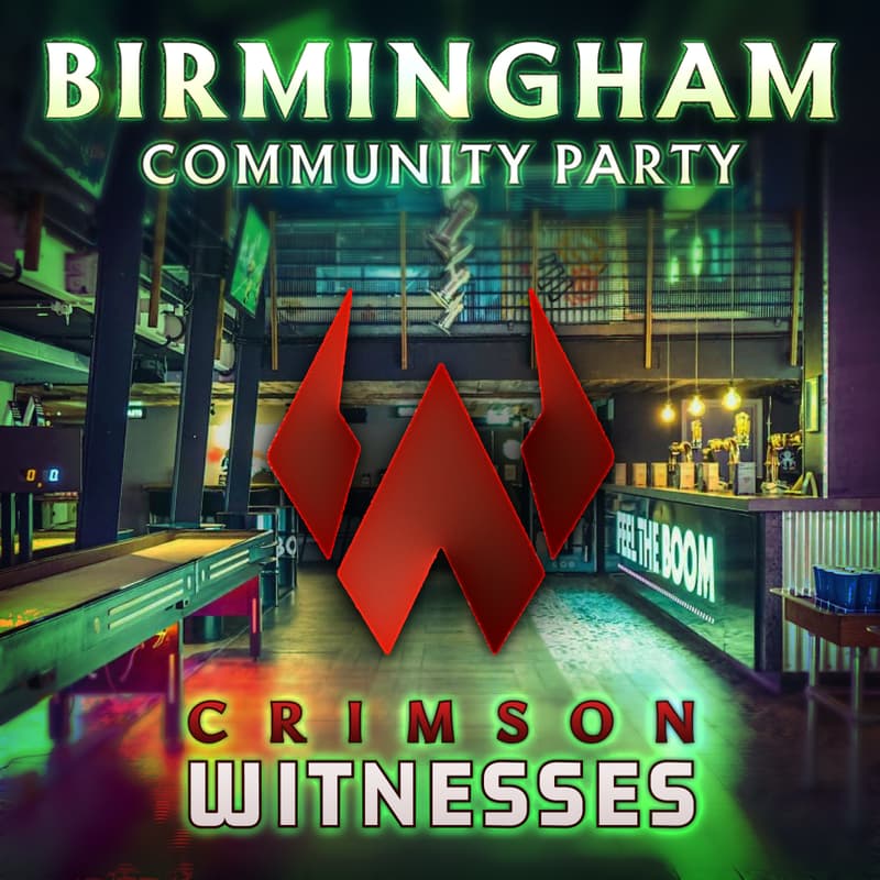 Cover Image for Crimson Witnesses Birmingham Party