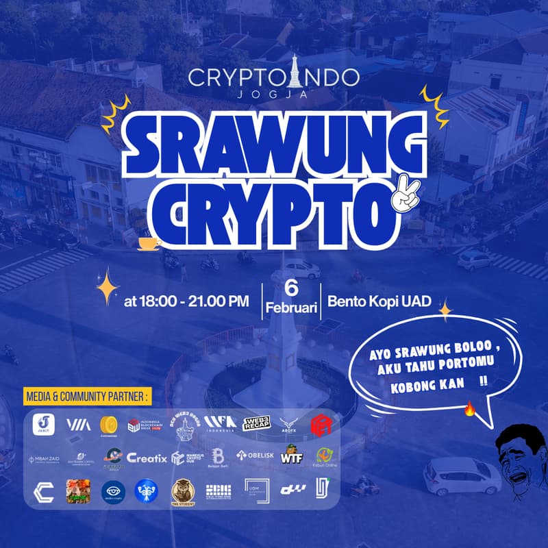 Cover Image for Srawung Crypto by Cryptoindo Jogja