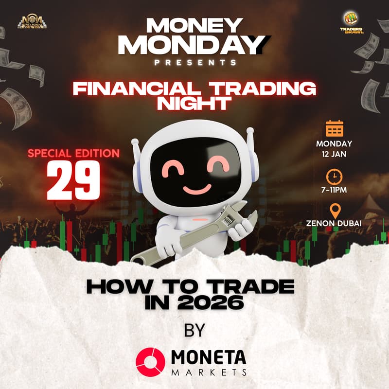 Cover Image for Money Monday Dubai #29 - A FINANCIAL TRADING NIGHT