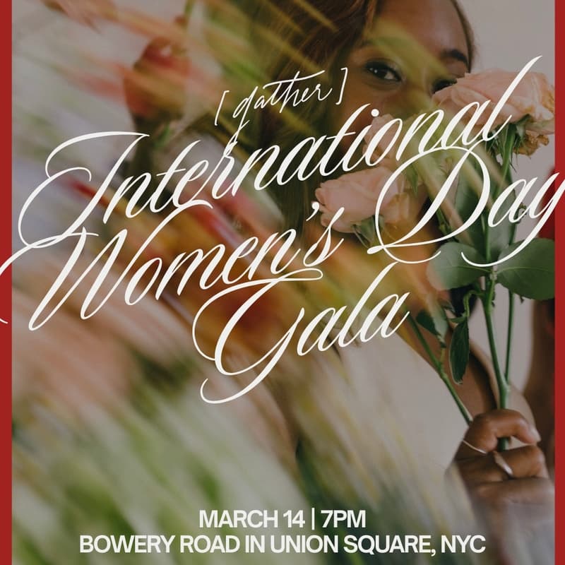 Cover Image for [gather]’s International Women’s Day Gala