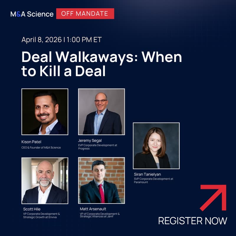 Cover Image for Off Mandate | Deal Walkaways: When to Kill a Deal