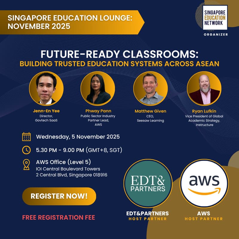 Cover Image for Singapore Education Lounge: November 2025