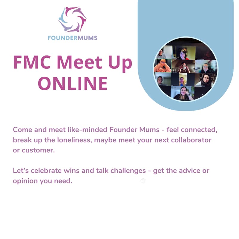 Cover Image for Founder Mums Online Meet Up