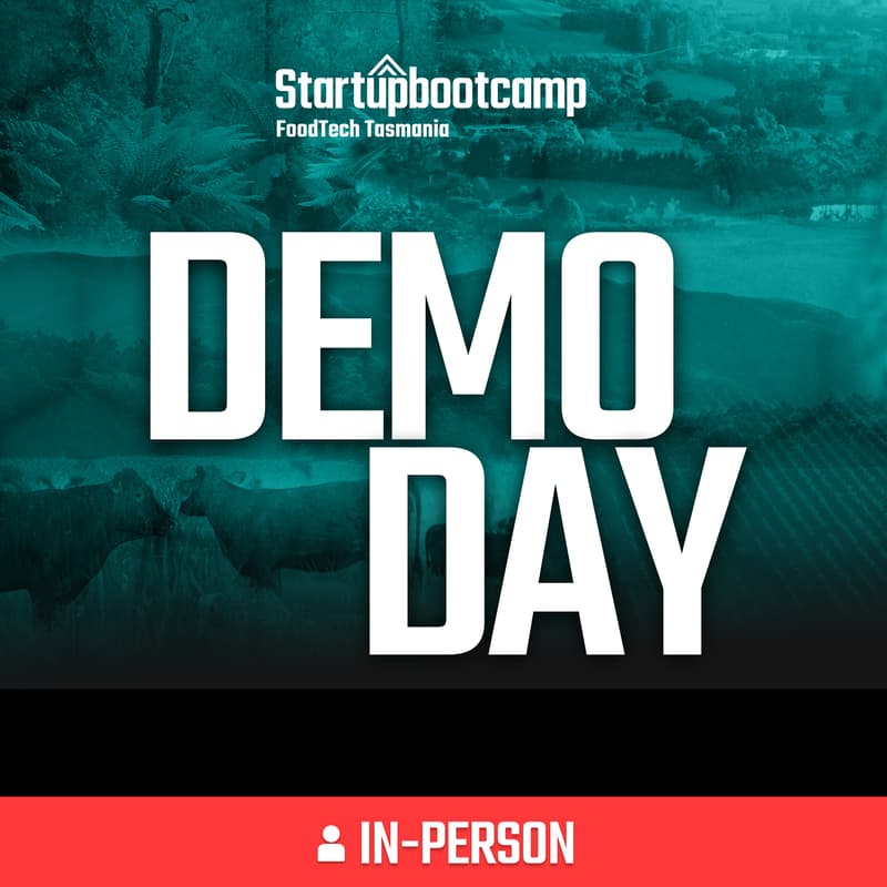 Cover Image for FoodTech Tasmania 2024 Demo Day (In-Person)