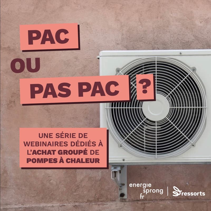 Cover Image for Session d'information 2, pour les installateurs de PAC - 20 janvier de 12h à 13h30
