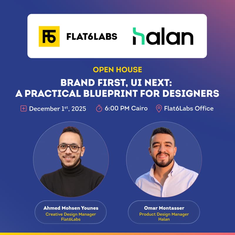 Cover Image for Flat6Labs X Halan Open House