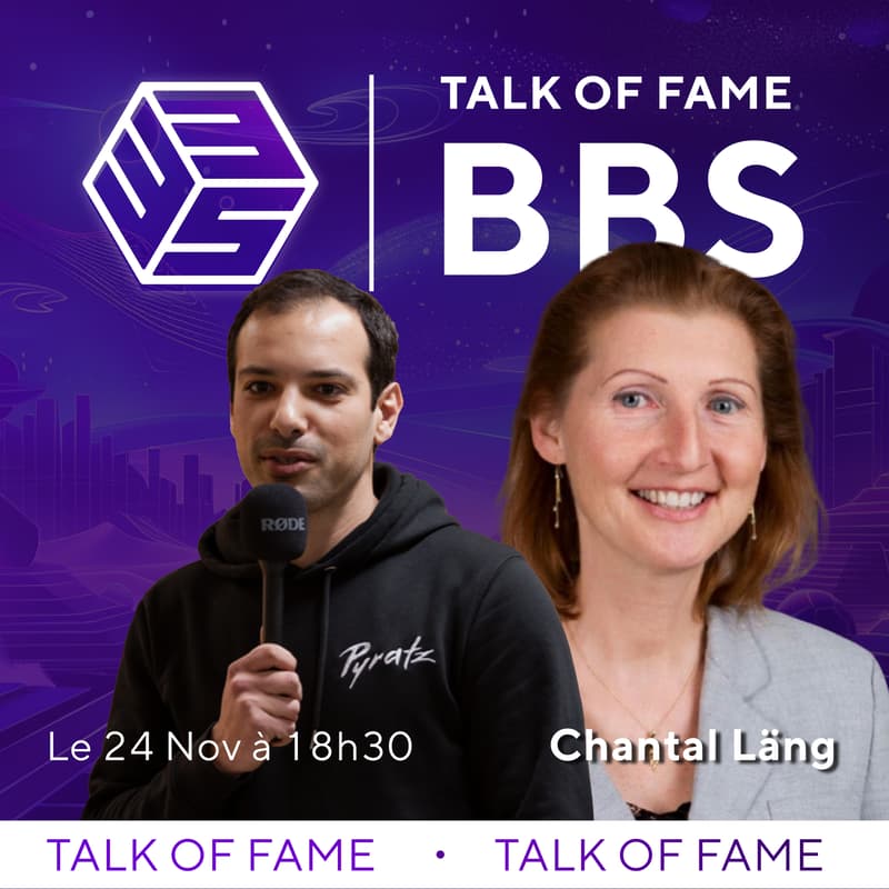 Cover Image for Talk of Fame avec Chantal Läng, Experte crypto depuis début 2017