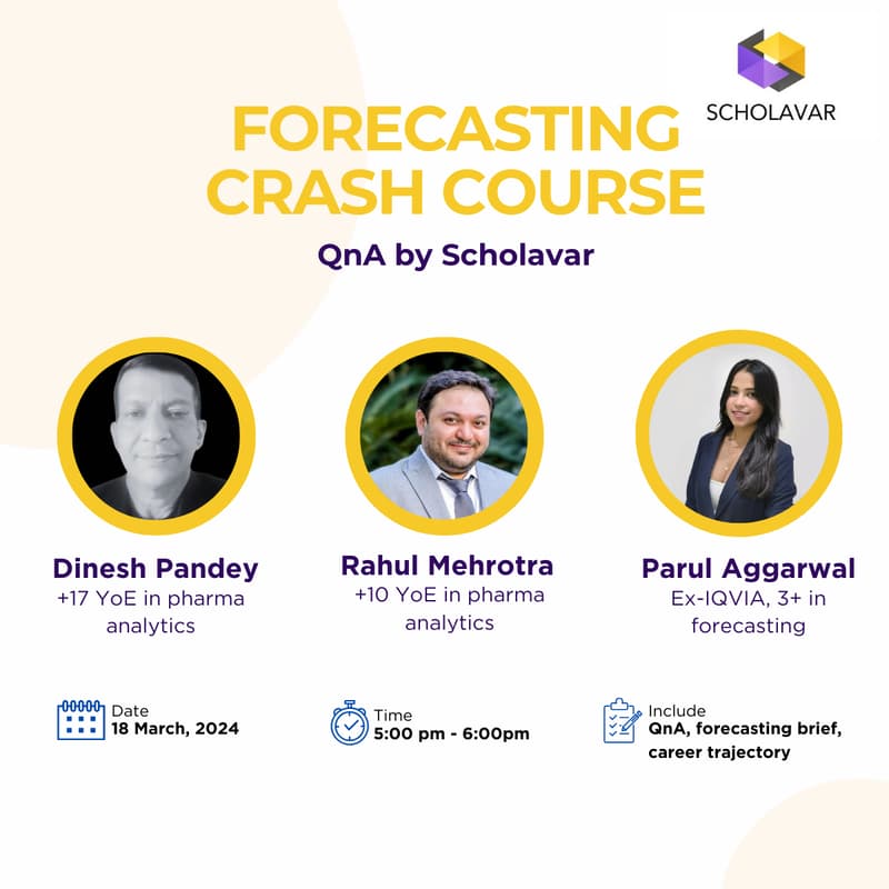 Cover Image for Forecasting crash course: 101 and QnA
