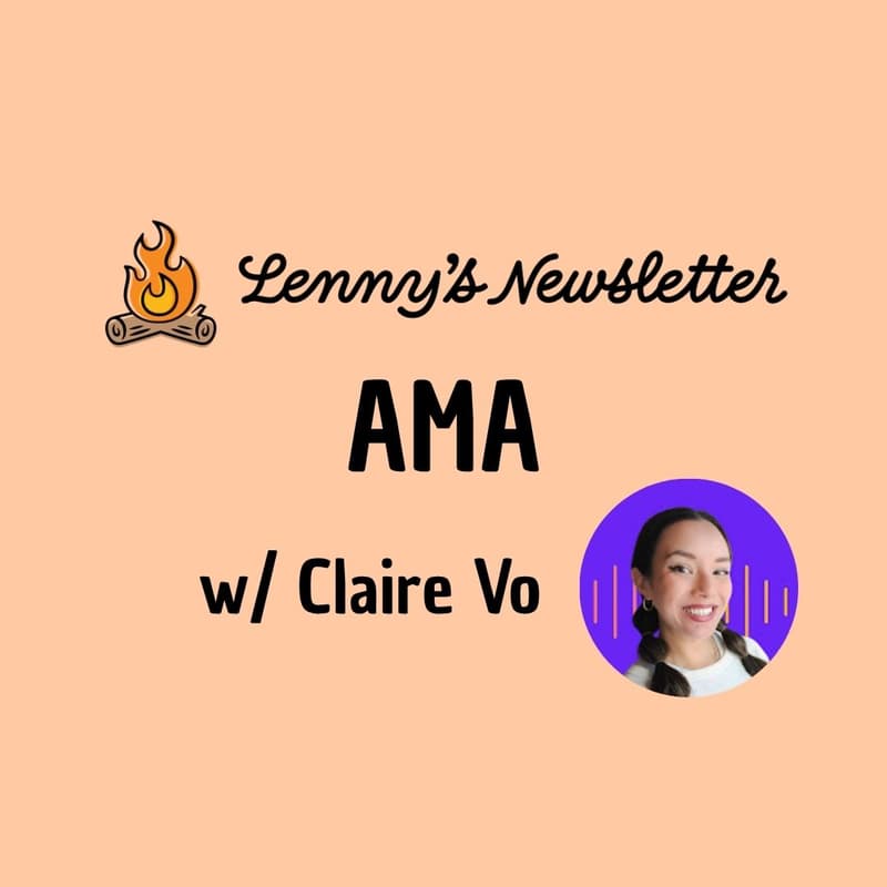 Cover Image for AMA: Claire Vo