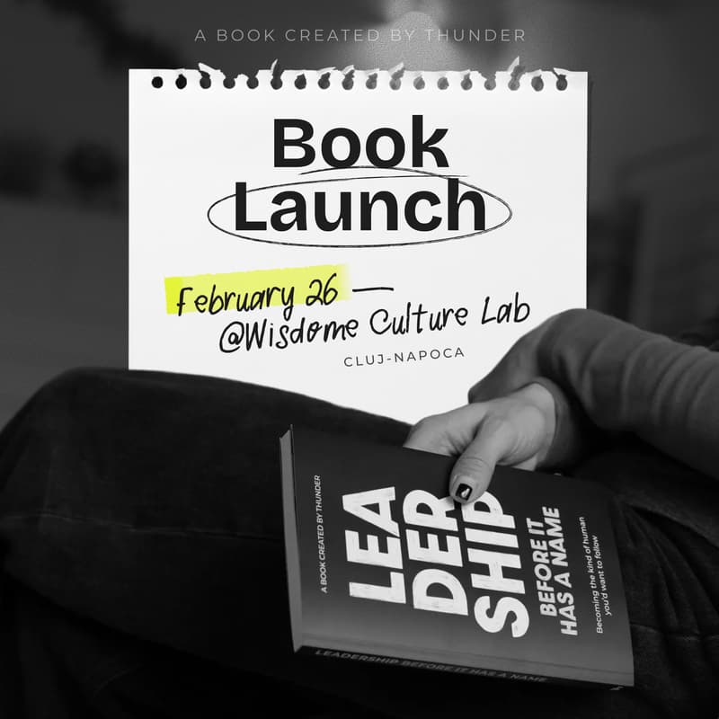 Cover Image for Book launch | Leadership before it has a name