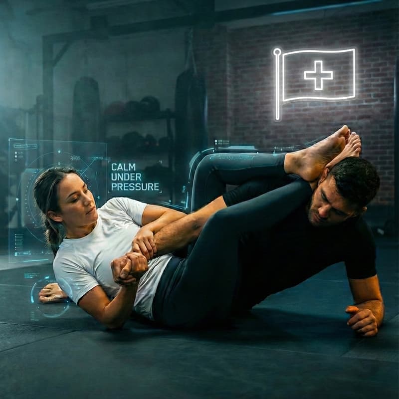 Cover Image for BJJ 101 :: Calm Under Pressure - Brazilian Jiu-Jitsu