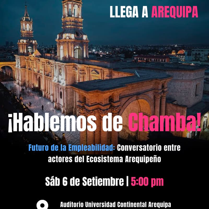 Cover Image for Hablemos de Chamba 💪