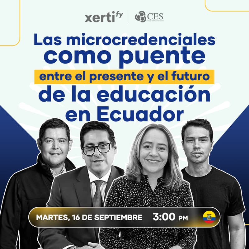 Cover Image for Las microcredenciales como puente entre el presente y el futuro de la educación