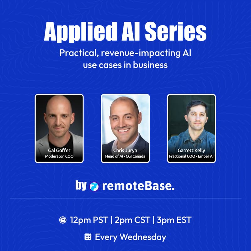 Cover Image for Applied AI Series by Remotebase