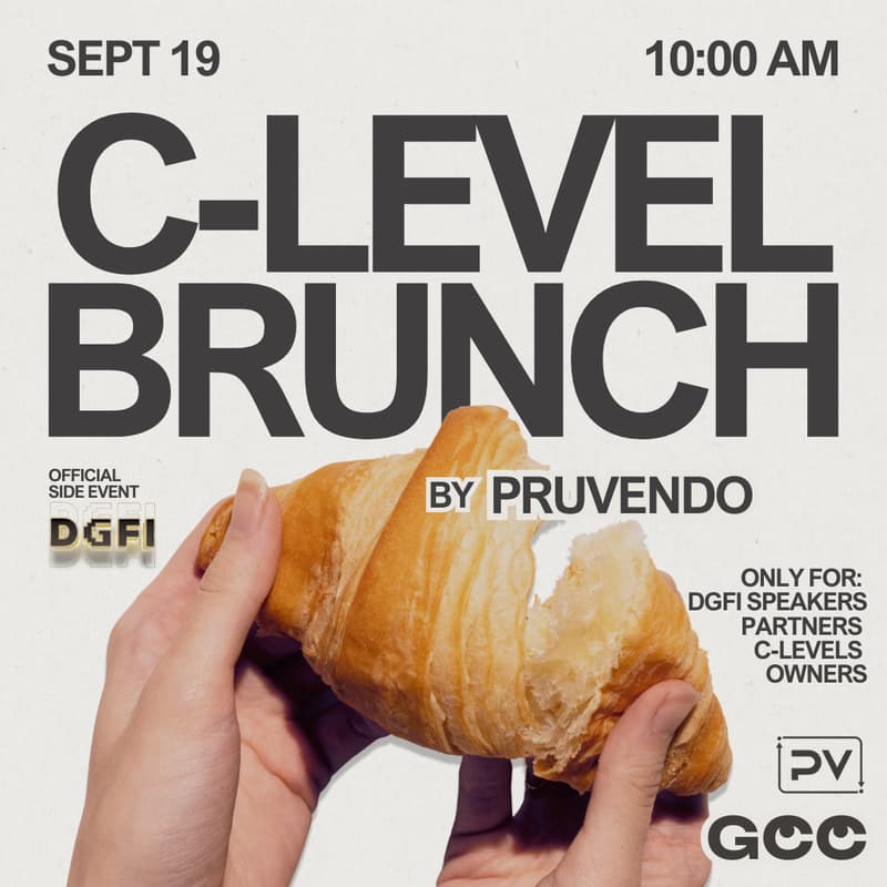 Cover Image for C-Level Brunch: by GCC & Pruvendo