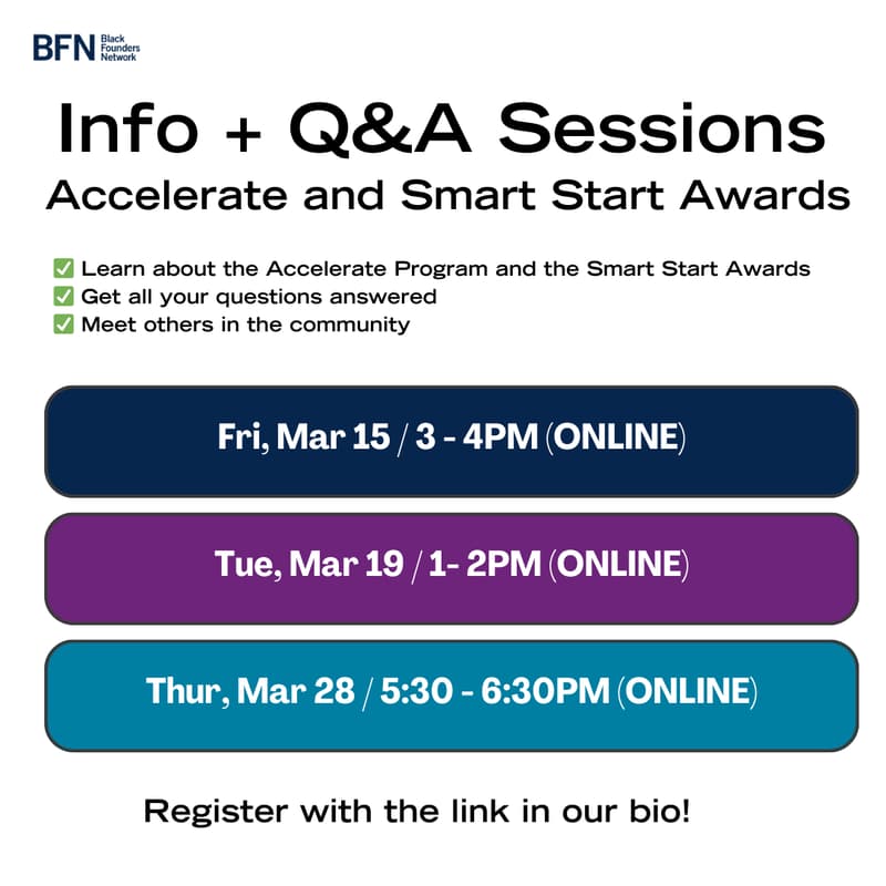 Cover Image for Accelerate and Smart Start: Info Session #1