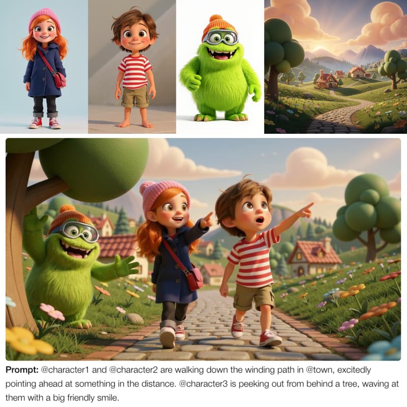 Cover Image for Illustrate Story Scenes with AI - Multiple Characters & Background Consistency Workflow for Storytelling