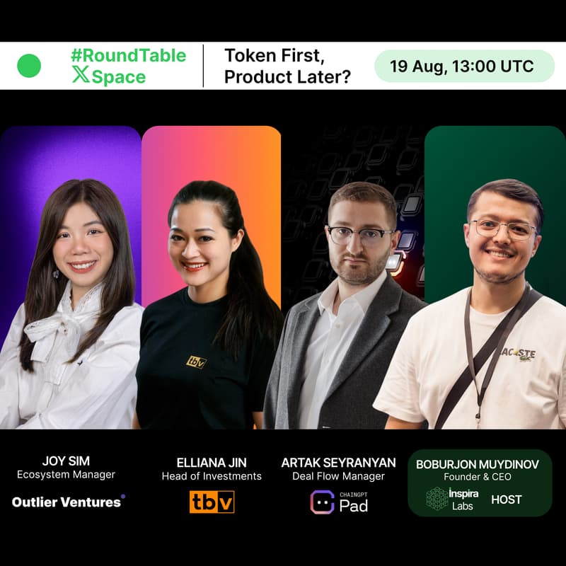 Cover Image for Roundtable: Token First, Product Later?