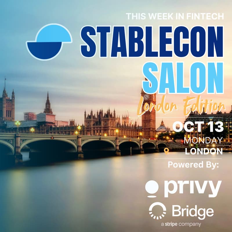 Cover Image for Stablecon Salon: London Edition