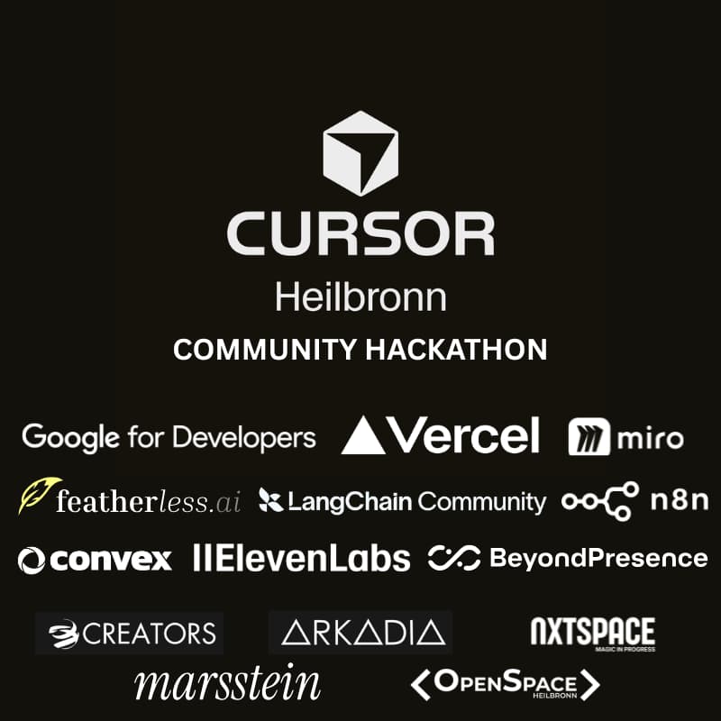 Cover Image for Cursor Community Hackathon Heilbronn