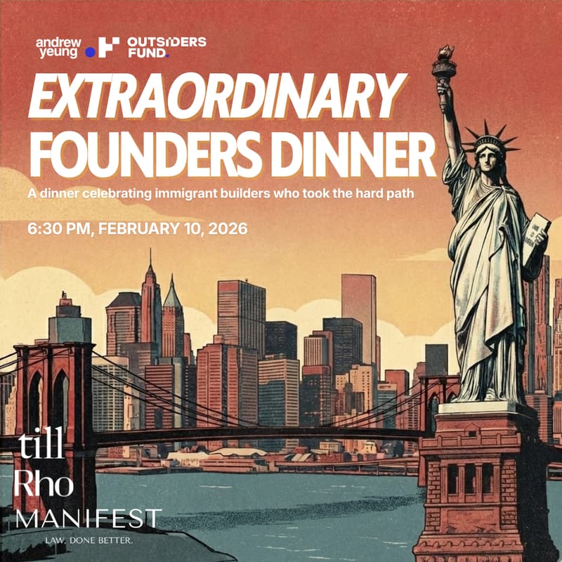 Cover Image for Extraordinary Founders Dinner