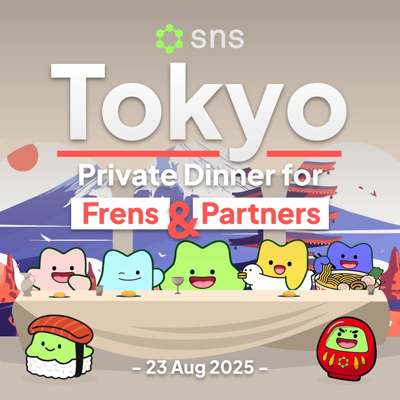 Cover Image for 🗼SNS Tokyo - Private Dinner for Frens & Partners