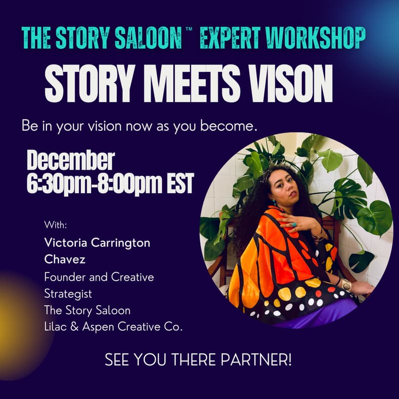 Cover Image for Story Meets Vison Workshop