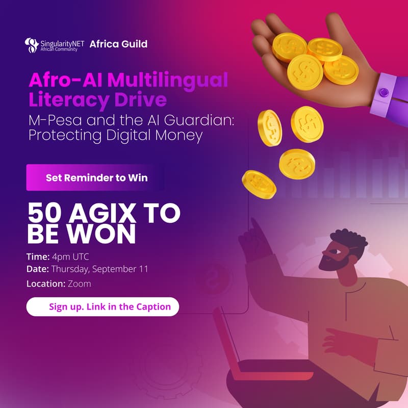 Cover Image for Afro-AI Multilingual Literacy Drive Series prt 2: M-Pesa and the AI Guardian: Protecting Digital Money