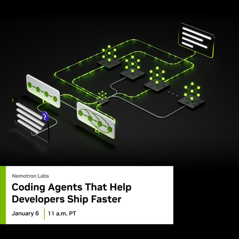 Cover Image for Coding Agents That Help Devs Ship Faster With CodeRabbit | Nemotron Labs