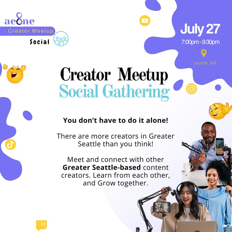 Cover Image for Aeone Creator Meetup Social