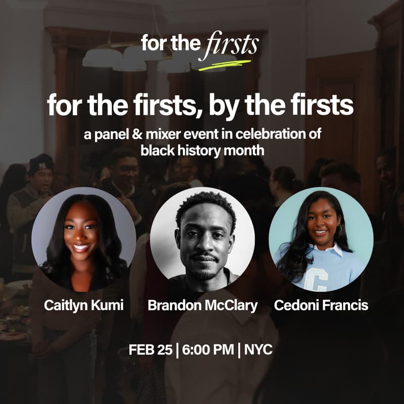 Cover Image for For The Firsts, By The Firsts