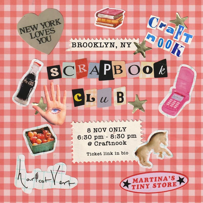 Cover Image for Scrapbook Club Workshop with Martina Calvi