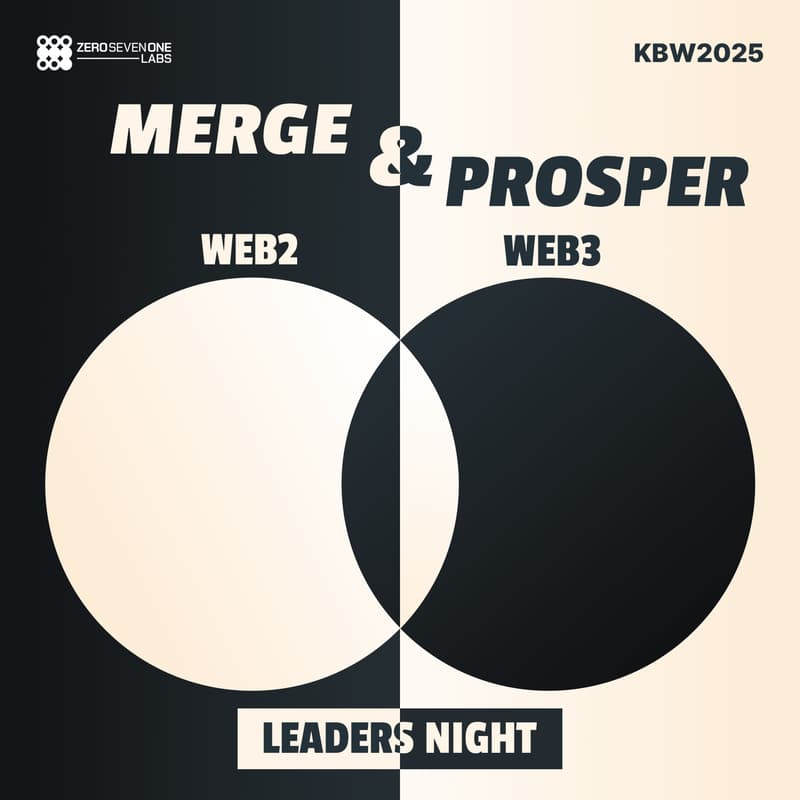 Cover Image for MERGE & PROSPER WEB2 AND WEB3 LEADERS NIGHT