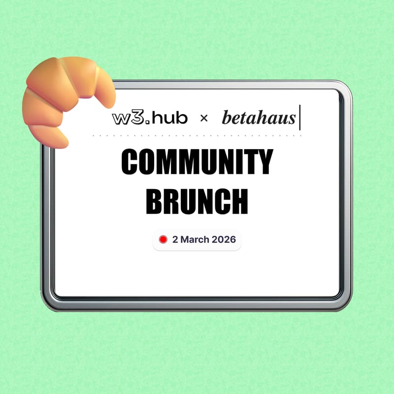Cover Image for Community Breakfast: w3.hub x betahaus